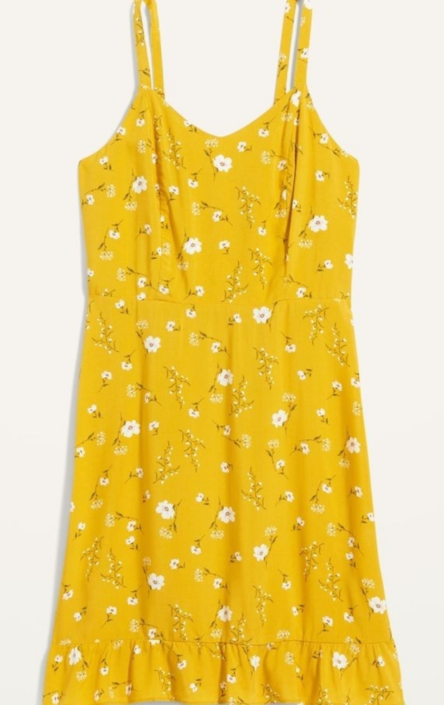 NWOT Fit & Flare Sleeveless Linen-Blend Dress